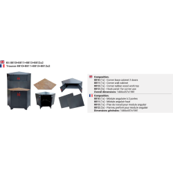 Cabinet bas et haut 8810